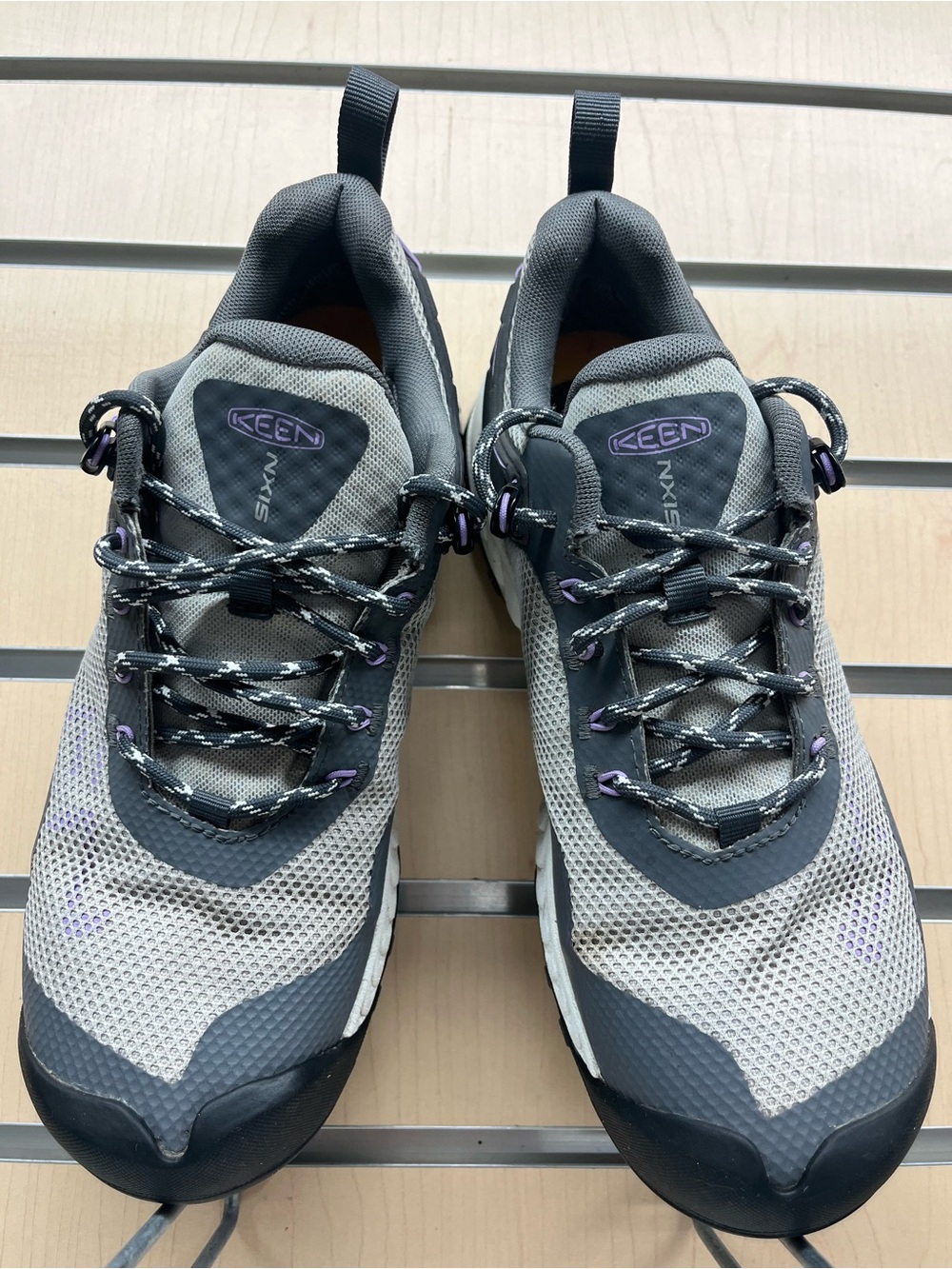 Keen Women's Gray and Purple Athletic Hiking Shoes
